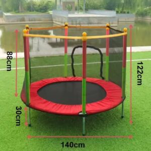 Trampolín Infantil con Malla de Seguridad – 140 cm