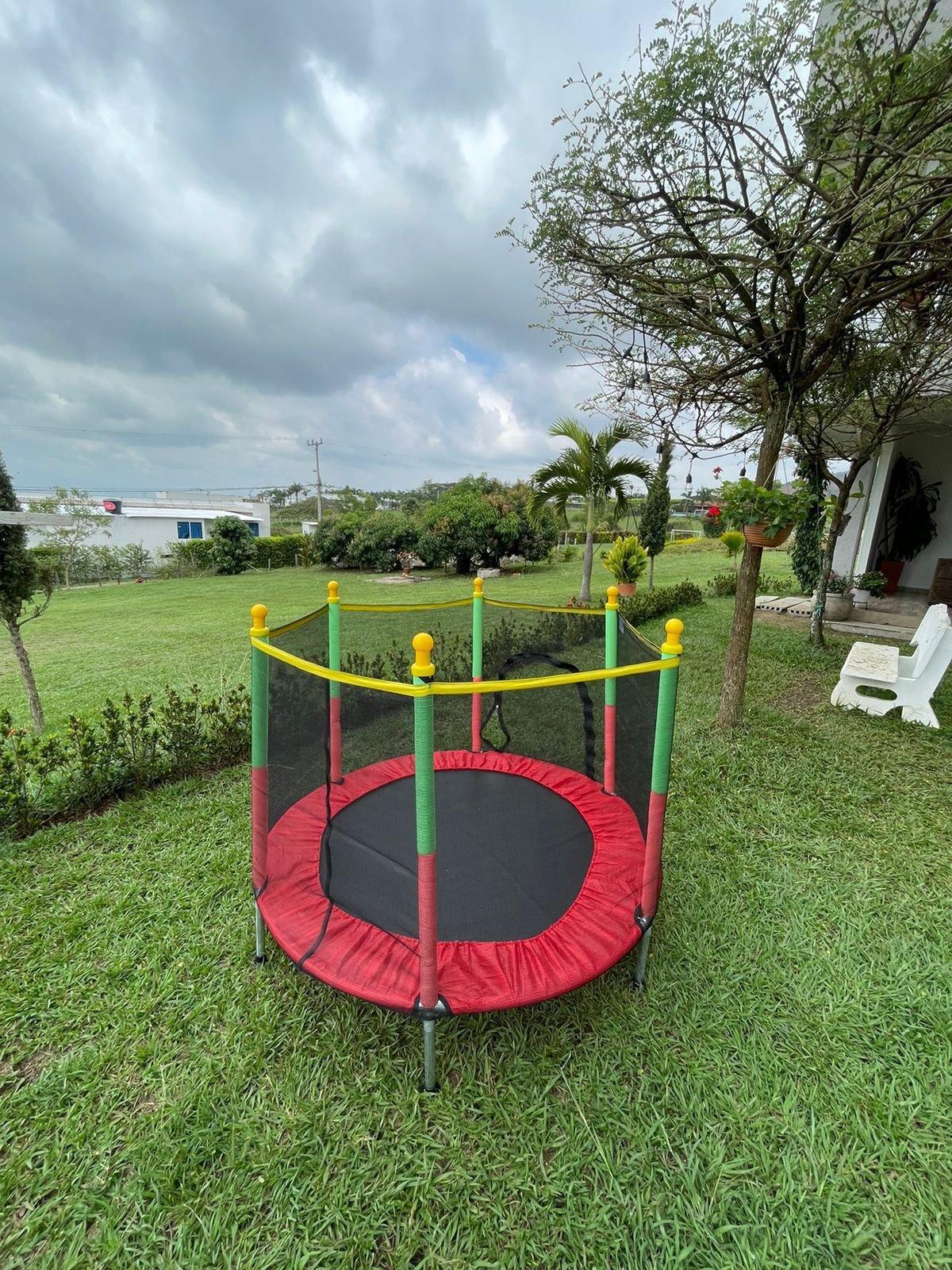 Trampolín Infantil con Malla de Seguridad – 140 cm - Image 2