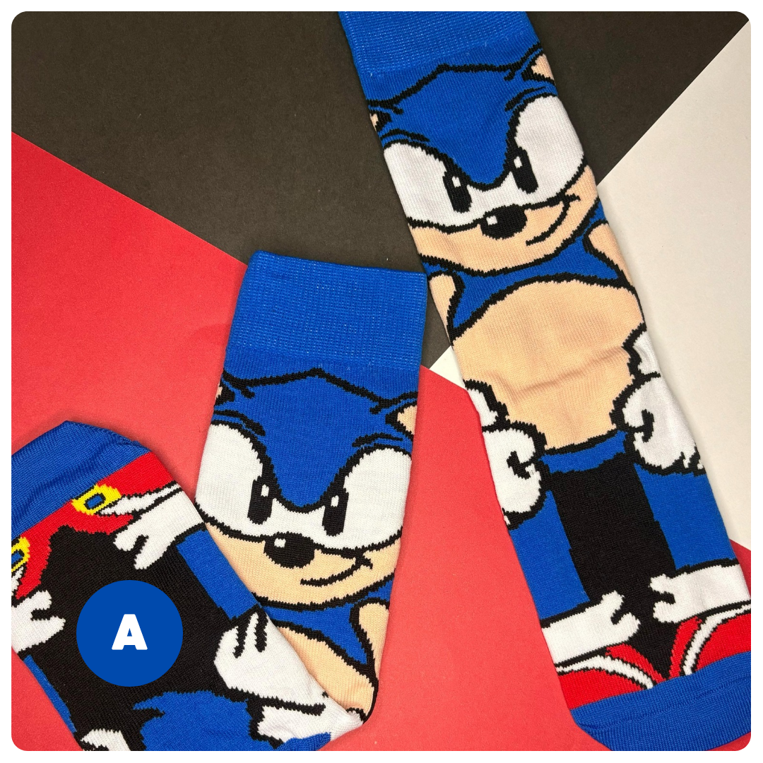 Media Larga con personajes