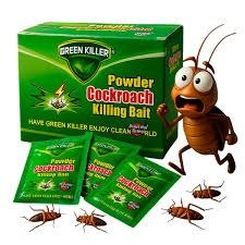 BOLSA DE POLVO MATA CUCARACHA 5 GRAMO GREEN KILLER