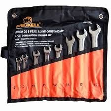 SET DE LLAVES DE COMBINACION X10 (10MM-19MM) BRICKELL