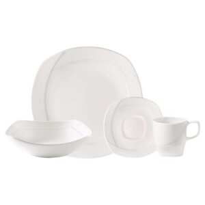 VAJILLA 4-16 CUADRADA CORONA LUCIANA