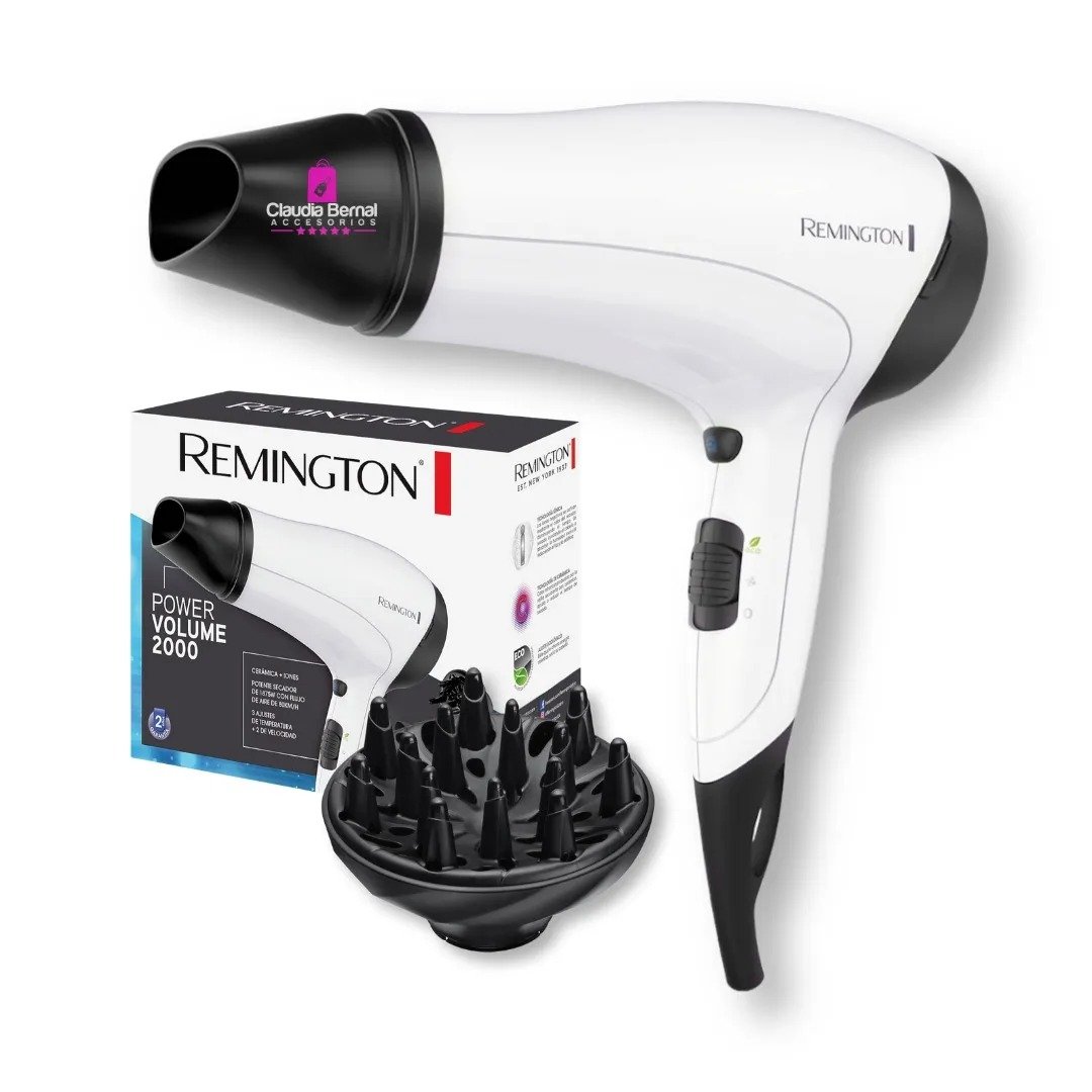 SECADOR DE CABELLO POWER VOLUME 2000 REMINGTON