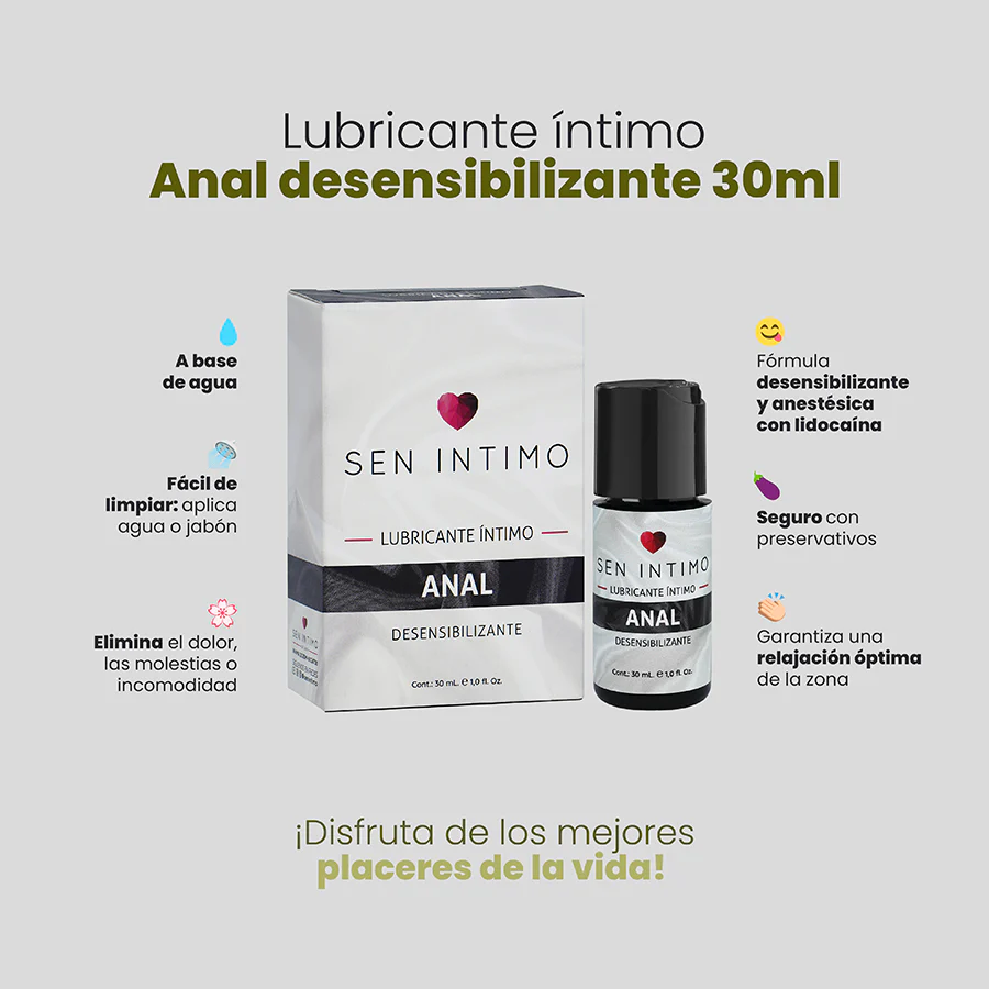 Lubricante Íntimo Anal Desensibilizante x 30 ml by Sen Intimo - Image 4