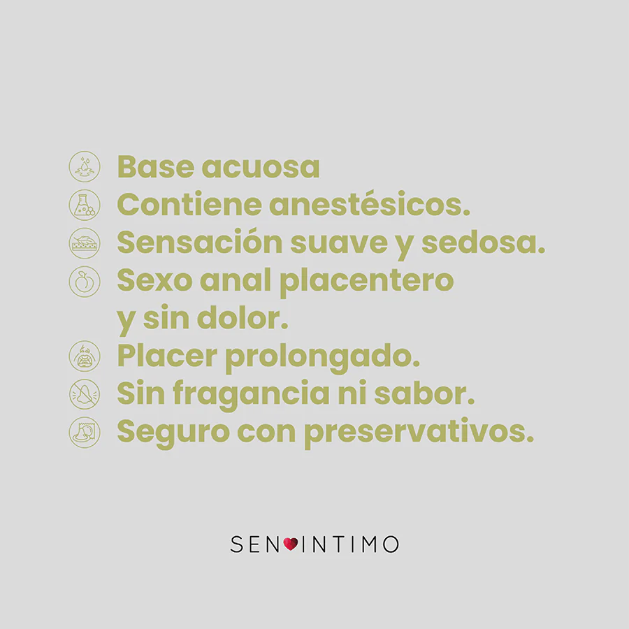 Lubricante Íntimo Anal Desensibilizante x 30 ml by Sen Intimo - Image 5