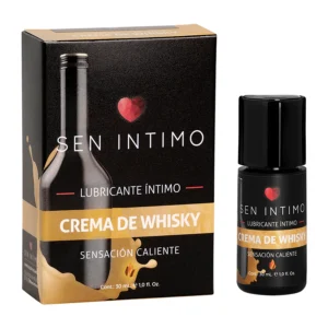 Lubricante Íntimo Crema de Whisky Sensación Caliente x 30 ml
