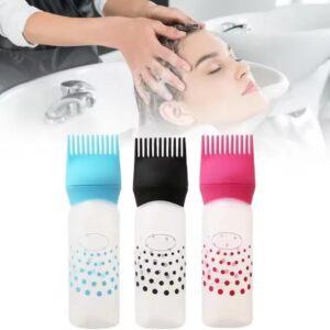 Dispensador de líquido lo para cabello con peineta
