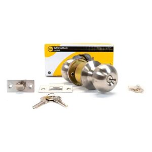 CHAPA BOLA ALCOBA METALICO EN ACERO INOXIDABLE