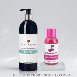 Kit Lubricante Neutro 500 ml y Cereza