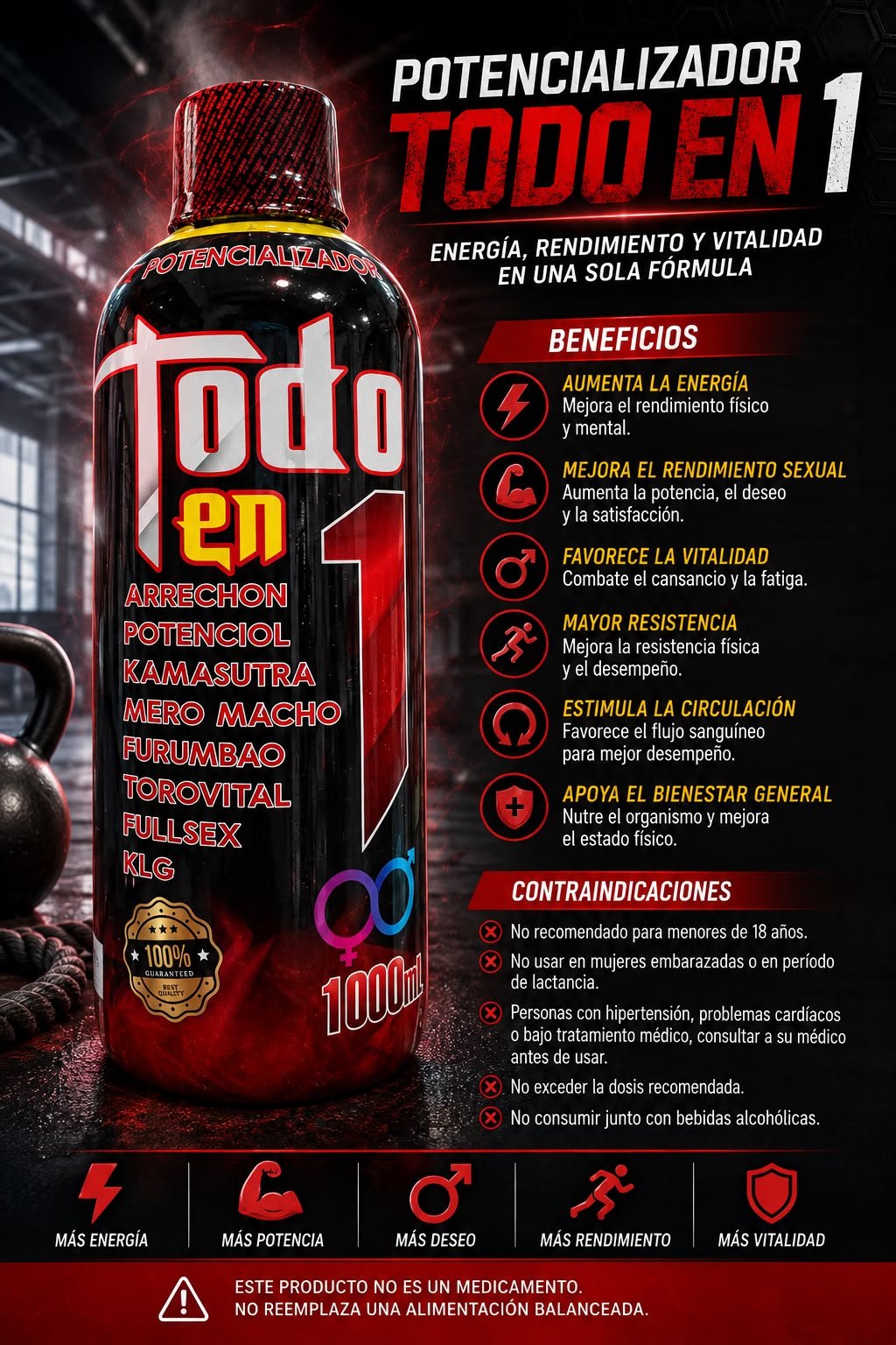 TODO EN 1 – Potencializador