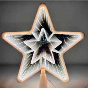 Estrella de árbol efecto espejo